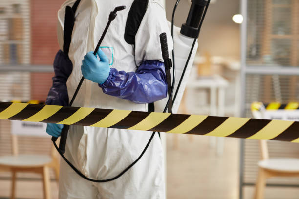 Professional Biohazard technician working in Hemet, CA